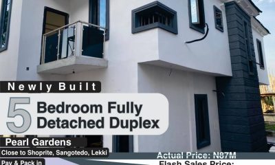 5bedrooms fully detached duplex Governor consent
